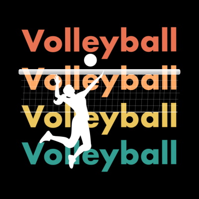 Volleyball Shirt In Retro Vintage Style Gift For V Pin Official Volleyball Gifts Merch
