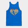 Vintage Heart Volleyball Tank Top Official Volleyball Gifts Merch