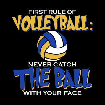 First Rule Of Volleyball Throw Pillow Official Volleyball Gifts Merch