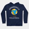 Apparently I Like Volleyball Funny Volleyball Gift Hoodie Official Volleyball Gifts Merch