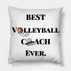 Volleyball Coach Throw Pillow Official Volleyball Gifts Merch