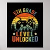 5th grade level unlocked video game back to poster rc4645d14b4504d4ca087f39d08bd0b5c wva 8byvr 1000 - Volleyball Gifts