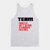 I Found The I In Teamits Hidden In The A Hole Tank Top Official Volleyball Gifts Merch