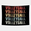 Retro Volleyball Tapestry Official Volleyball Gifts Merch