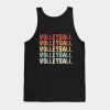 Retro Volleyball Tank Top Official Volleyball Gifts Merch