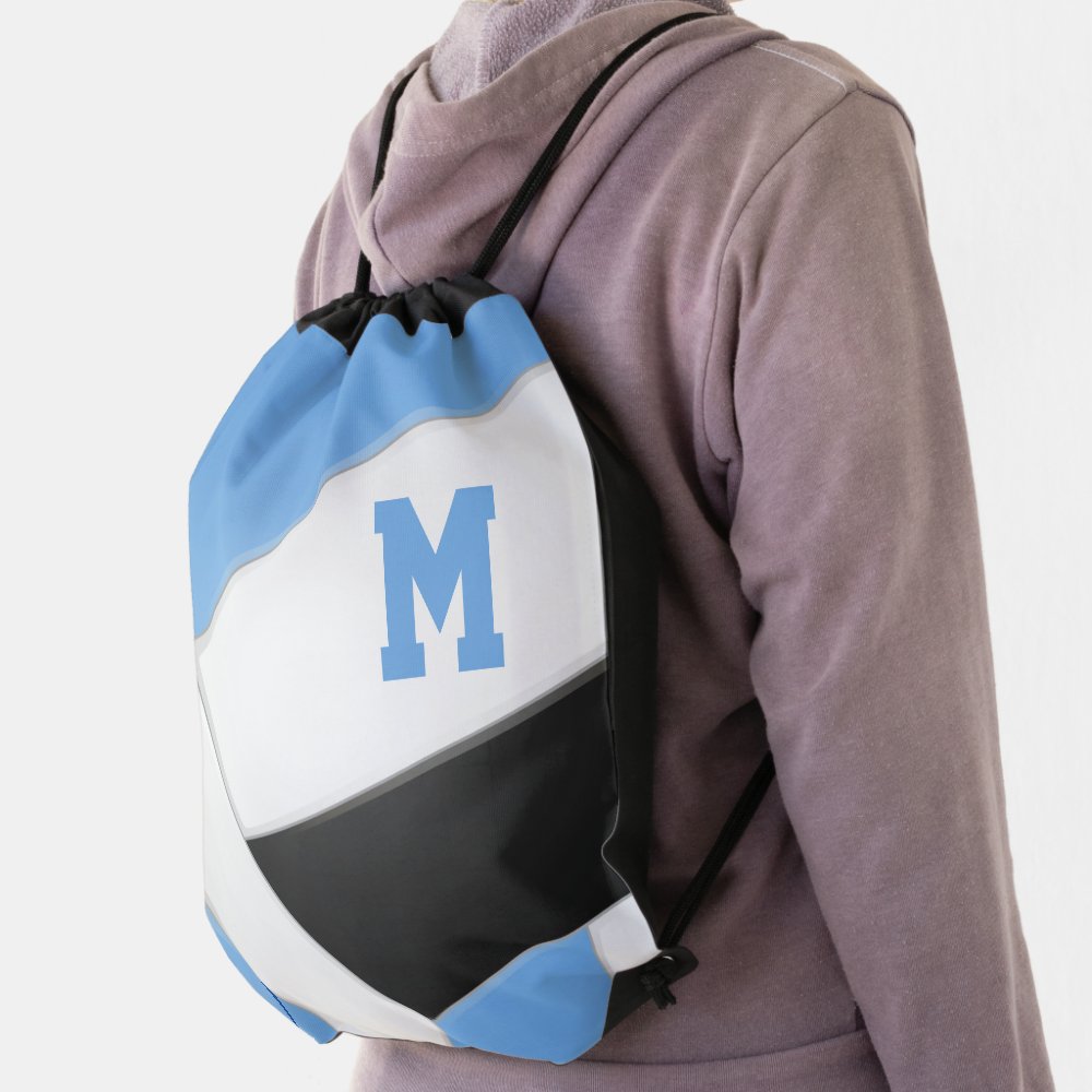 blue black volleyball girl boy school team colors drawstring bag r5a0ebe21664142ccb1d35520b3dc0062 qwkt5 1000 - Volleyball Gifts