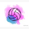 Volleyball Watercolor Tapestry Official Volleyball Gifts Merch