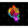 Volleyball Colorful Tapestry Official Volleyball Gifts Merch