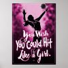 hit like a girl pink volleyball poster rc692c33168e6455481fe161927e6020a kmk 8byvr 1000 - Volleyball Gifts