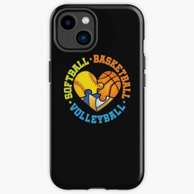 Softball Basketball Volleyball Iphone Case Official Volleyball Gifts Merch