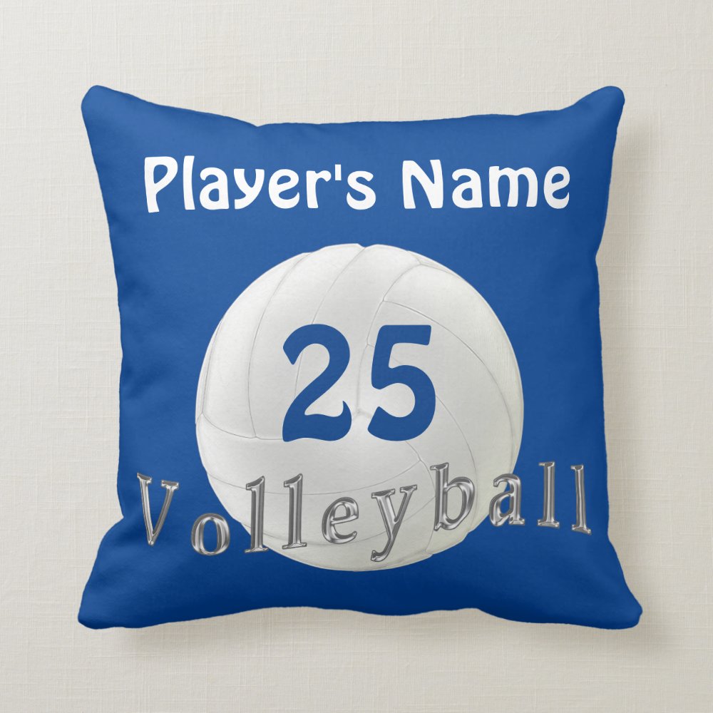 personalized volleyball pillows your colors text throw pillow r6ab75557c8dc49fba2ce47e7470c8a31 i5fqz 8byvr 1000 - Volleyball Gifts