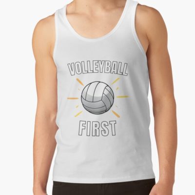 Volleyball Fan - Volleyball First Tank Top Official Volleyball Gifts Merch