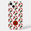 simple red green volleyballs pattern monogrammed case mate iphone case r330695b755a54fb69b8e529baafc951d s0dn6 1000 - Volleyball Gifts Store