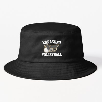 Haikyuu!!  Karasuno Volleyball Tee Bucket Hat Official Volleyball Gifts Merch