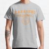 Minimalistic Karasuno Volleyball - College Print T-Shirt Official Volleyball Gifts Merch