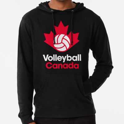 Volleyball Canada Logo Hoodie Official Volleyball Gifts Merch