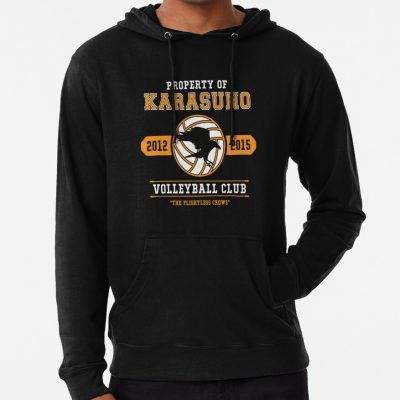 Property Of Karasuno Volleyball Club Haikyuu Inspired Hoodie Official Volleyball Gifts Merch