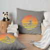 Cute Girls Volleyball Gift Set To Sunset Throw Pillow Official Volleyball Gifts Merch