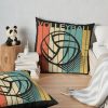 Volleyball Vintage Throw Pillow Official Volleyball Gifts Merch