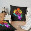 Volleyball Colorful Throw Pillow Official Volleyball Gifts Merch