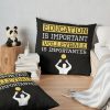 Education Is Important Volleyball Is Importanter Sports Gift Throw Pillow Official Volleyball Gifts Merch