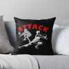 Volleyball Attack Throw Pillow Official Volleyball Gifts Merch