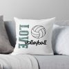 Love Volleyball Throw Pillow Official Volleyball Gifts Merch