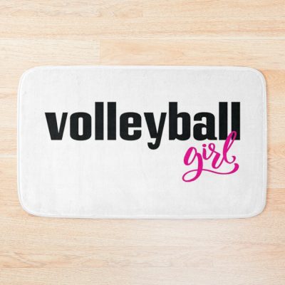Volleyball Girl Bath Mat Official Volleyball Gifts Merch