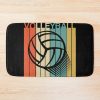 Volleyball Vintage Bath Mat Official Volleyball Gifts Merch