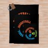 Volleyball Softball Basketball Sports Player Gift Throw Blanket Official Volleyball Gifts Merch