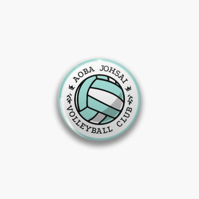 Aoba Johsai Volleyball Club Pin Official Volleyball Gifts Merch