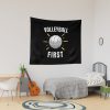 Volleyball Fan - Volleyball First Tapestry Official Volleyball Gifts Merch