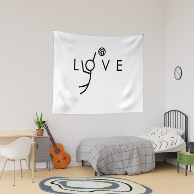 Volleyball Love Tapestry Official Volleyball Gifts Merch