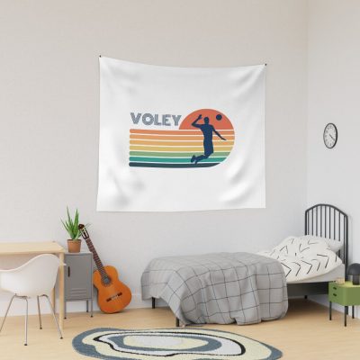 Clear Beach Volleyball Tapestry Official Volleyball Gifts Merch