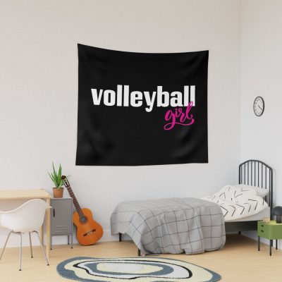 Volleyball Girl Tapestry Official Volleyball Gifts Merch