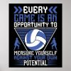 volleyball every game is an opportunity poster r6ac9934034954580bf2de60a08ee0c7f wvy 8byvr 1000 - Volleyball Gifts