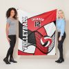 volleyball in a red white and black fleece blanket r59bacbaf5f79453dbcca6e58a6a096e2 ee3yx 8byvr 1000 - Volleyball Gifts