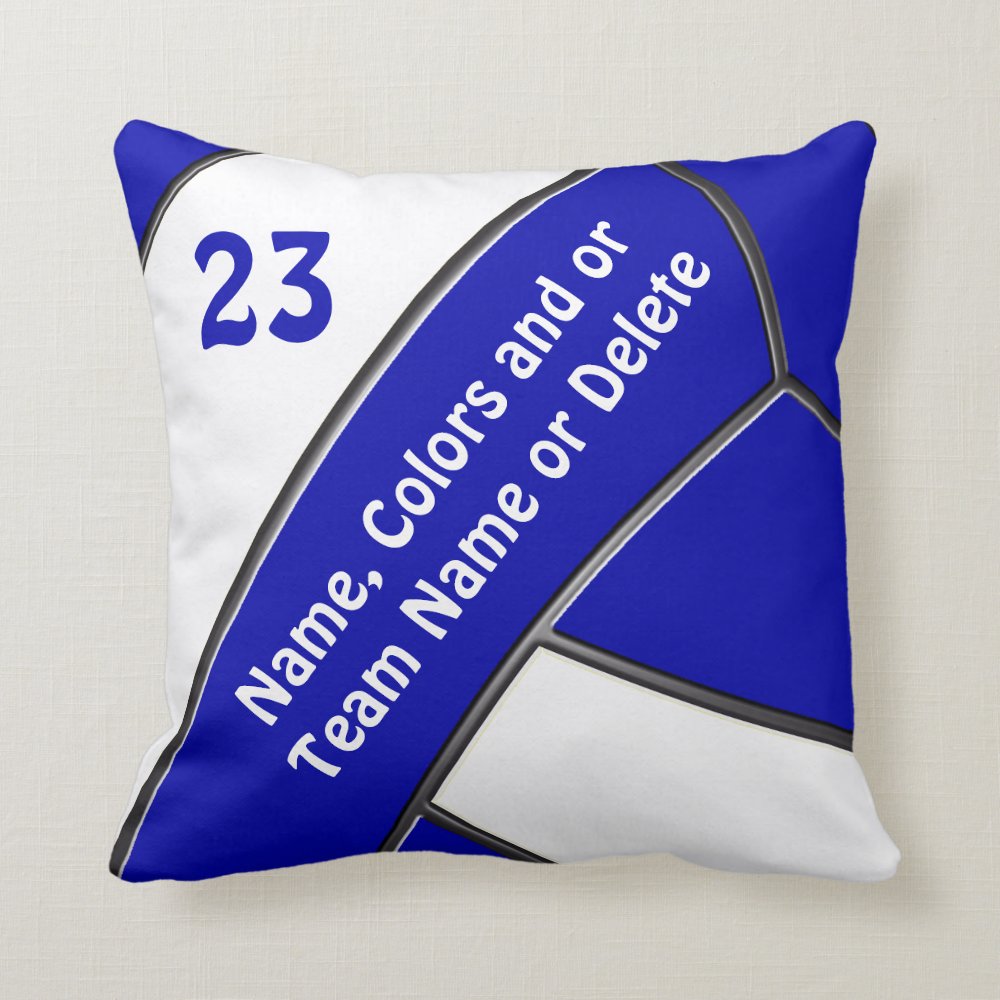 volleyball pillow with your text and colors rac005992a64442e1b57a14de0cf271f0 6s309 8byvr 1000 - Volleyball Gifts