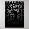 volleyball poster metallic look voleyball gift r7c28ba6c9df3453c92da6d613b707c25 kmk 8byvr 1000 - Volleyball Gifts