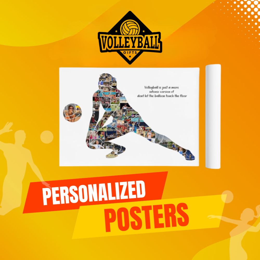 Volleyball Gifts Personalized Posters